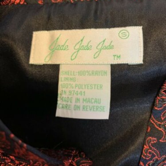 Made‎ Macau Asian Jacket Tunic Knot Buttons Dragon - Picture 8 of 10